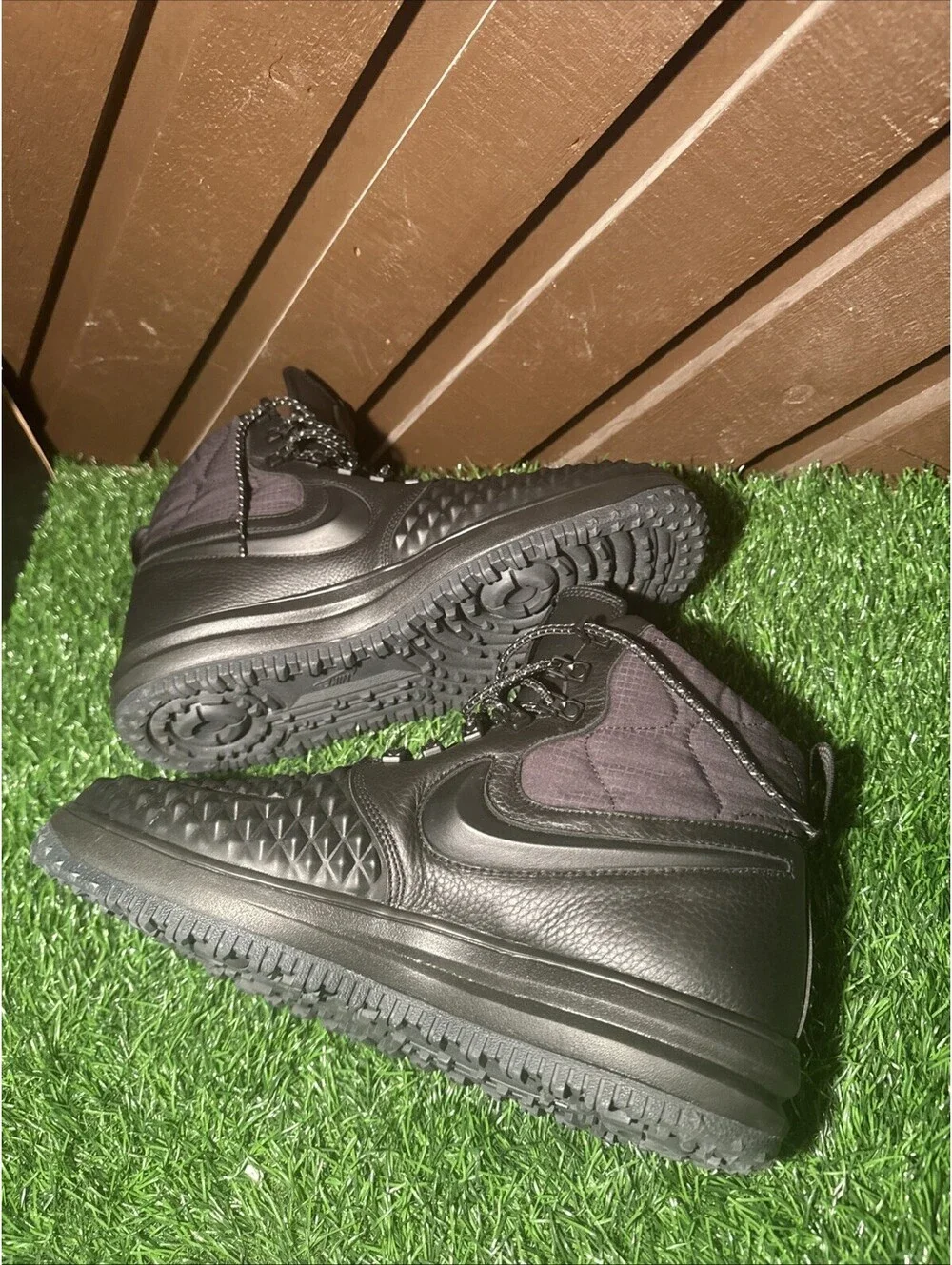Size 12 - Nike Lunar Force 1 Duckboot 2017 Black VNDS OR DS?.? 916682-002
